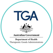 TGA registered